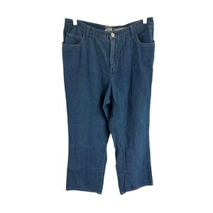 NAPA VALLEY WOMENS JEANS‎ SIZE 14P PETITE MEDIUM WASH HIGH RISE